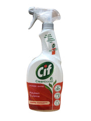 Cif Spray 750ml – Cleanboost Power + Shine Keuken, Krachtige Ontvetter & Stralende Reiniging