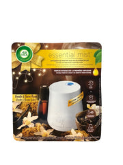 Airwick Essential Mist Starterkit – Vanille & Bruine Suiker – Luchtverfrisser met Essentiële Oliën