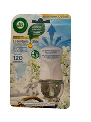 Airwick Essential Oils Elektrische Kit – Seringenbloesem & Fris Linnen – 19ml Luchtverfrisser