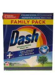 Dash Poeder Wasdraad Fris – 40 / 68 Wasbeurten, Krachtige Reiniging & Frisheid