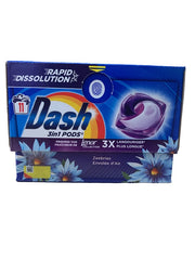 Dash Pods 3in1 11 Wasbeurten – Zeebries, Krachtige Reiniging, Frisse Geur & Vlekverwijdering