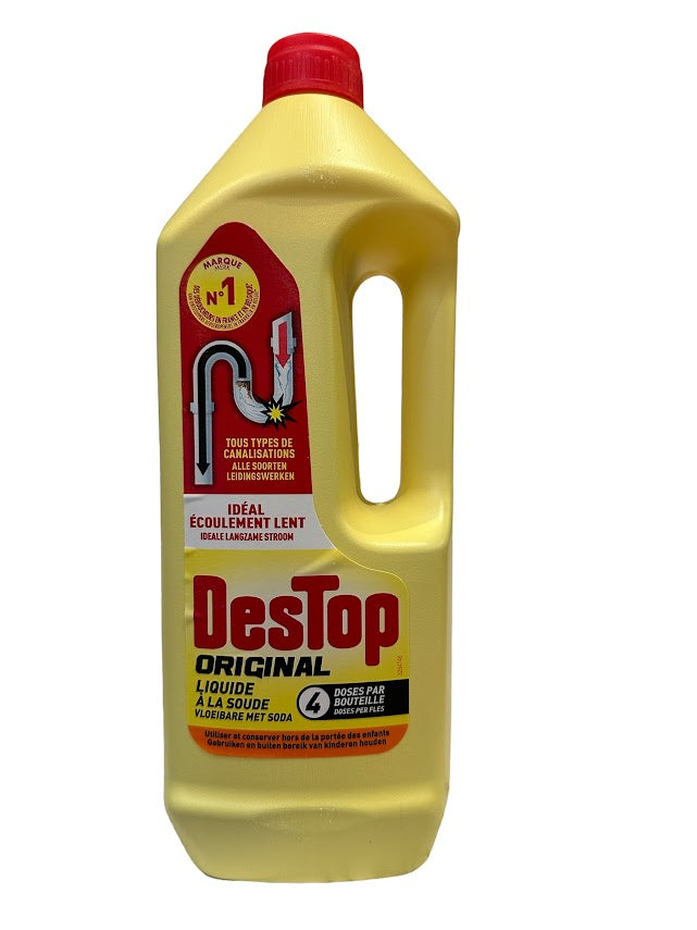 Destop Gel Original with Soda – 950 ml | Powerful Drain Cleaner for Kitchen & Bathroom