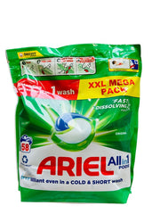 Ariel Allin1 Pods Original – 58 stuks (1107,8g) – Krachtige Reiniging & Frisheid