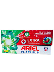 Ariel Pods Platinum + Extra Stain Removal – 29 stuks (745,3g) – Luxe Reiniging & Krachtige Vlekverwijdering