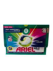 Ariel Allin1 Pods Color – 10 stuks (197g) – Krachtige Reiniging & Kleurbescherming