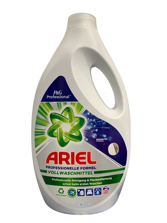 Ariel Vloeibaar Wasmiddel 2,75L (55 wasbeurten) – Regular Professional voor Krachtige Reiniging
