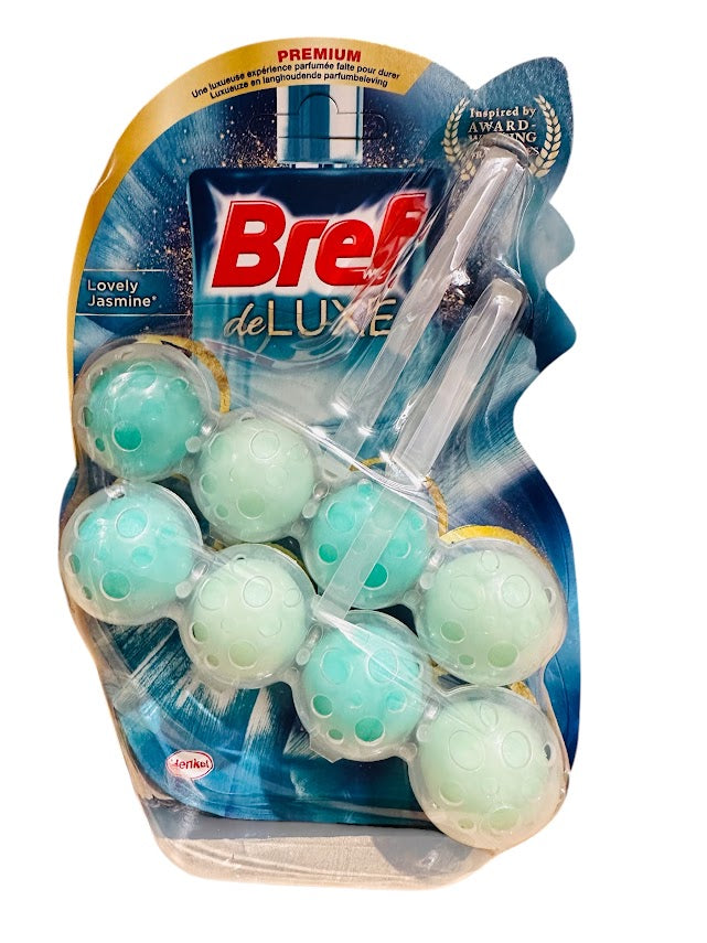 Bref Toilet Block โ 2x50g โ Deluxe โ Luxury Fragrance & Powerful Cleaning