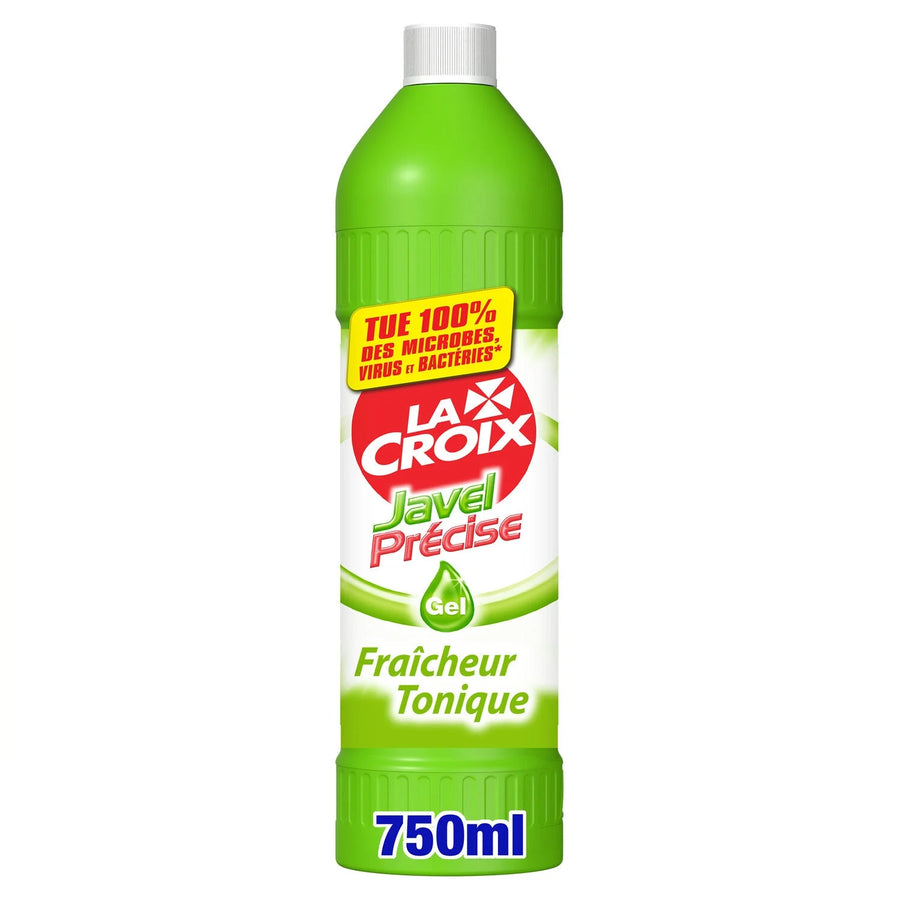 LA CROIX Eau de Javel Gel Anti-éclaboussures désinfectant Fraîcheur tonifiante et précise 750 ML