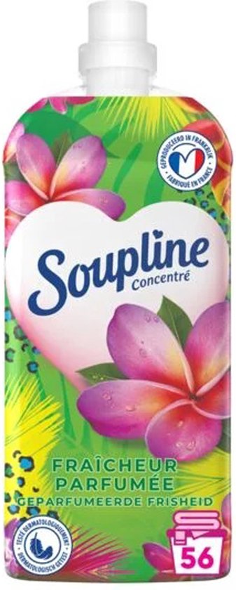 Soupline Wasverzachter Geurige Frisheid 1,2 L – 56 Wasbeurten