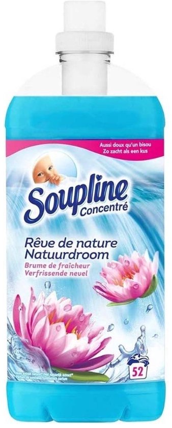 Soupline Wasverzachter Nevel van Frisheid 1,2 L – 52 Wasbeurten