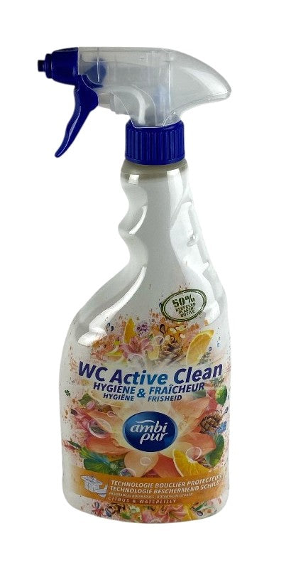 Ambi Pur Désodorisant Spray Chute d'Eau Citronnée 750ml – Fraîcheur Longue Durée pour Chaque Pièce