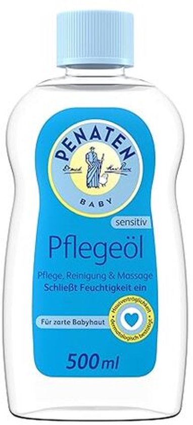 Penaten Baby Olie 500 ml – Voedende Babyolie voor Gevoelige Huid
