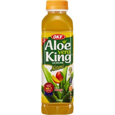 OKF Aloe Vera Drink Mango 500ml | 20 Pieces per Carton
