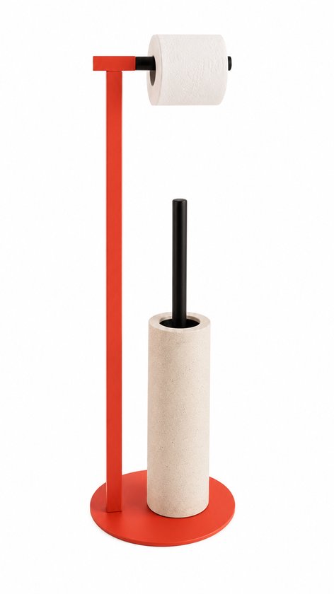 Mont Kiara Toiletrolhouder Oranje – Luxe Design voor Badkamer en Toilet