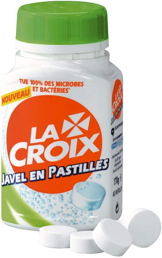LA CROIX Boîte de 40 Pastilles de Javel Classiques