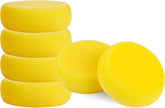 Mont Kiara Verfsponzen Rond – Set van 6 – Gele Schildersponzen voor Knutselen