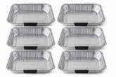 Mont Kiara Aluminium BBQ Bakjes 32 x 26 cm – Set van 6 – Grill- en Ovenschalen