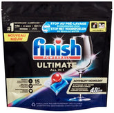 Finish Powerball Ultimate All in 1 Vaatwastabletten – 15 Capsules