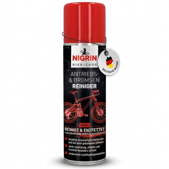 Nigrin Fietsketting Reiniger 300 ml – Ontvetter voor Fietsketting