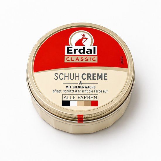 Erdal Schoencrème Kleurloos met Bijenwas – Voedt en Beschermt Leer