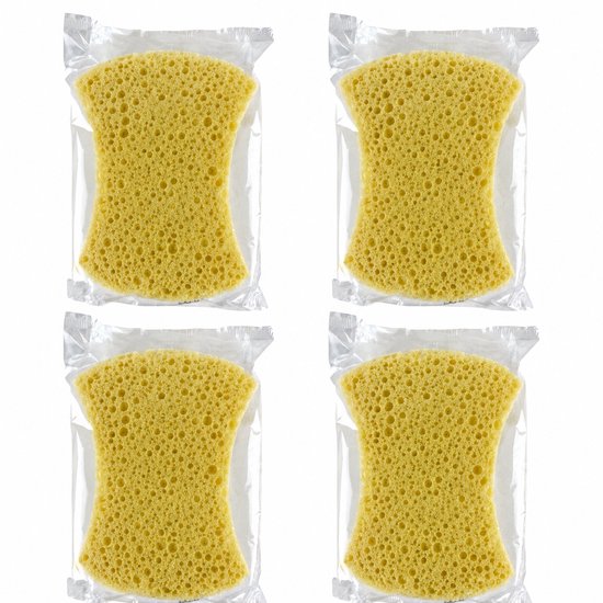 Mont Kiara Autosponzen Extra Strong – 4 Stuks – Absorberend en Duurzaam