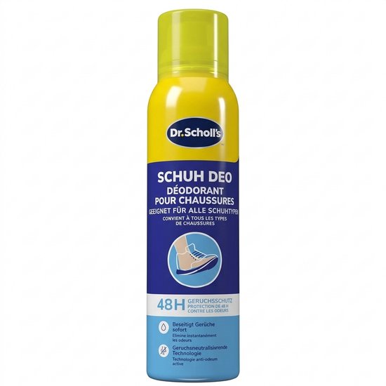 Scholl Fresh Step Voetdeodorant Spray 150 ml – tegen Zweet en Geur