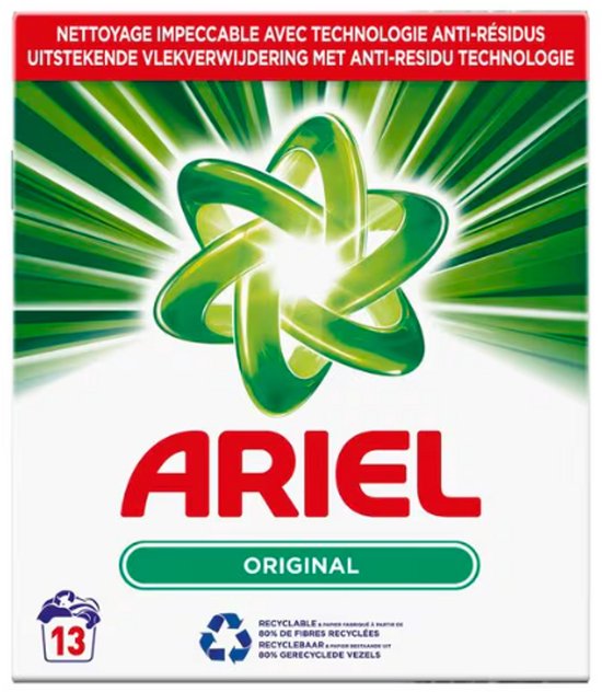Ariel Waspoeder Original 780 g – 13 Wasbeurten