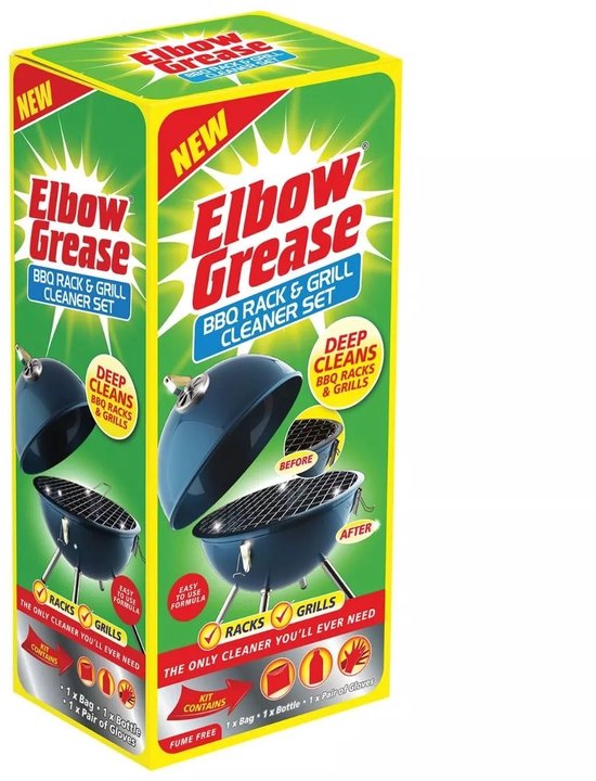 Elbow Grease BBQ Reinigingsset – Barbecue Reiniger