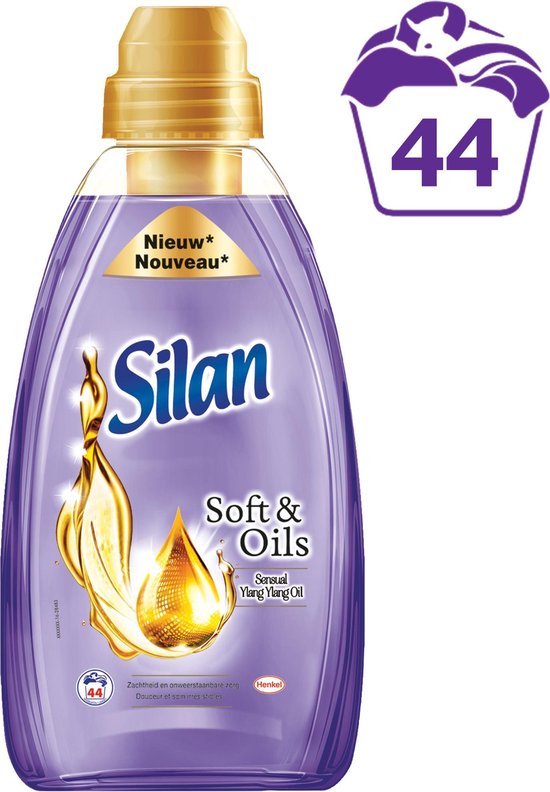 Silan Wasverzachter Soft & Oils Purple 1,2 L – 44 Wasbeurten