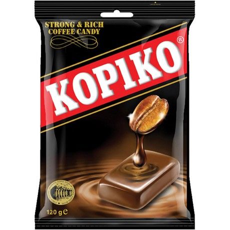 KOPIKO Bonbons au Café 24*120g – Authentiques Bonbons au Café Indonésiens au Vrai Goût de Café