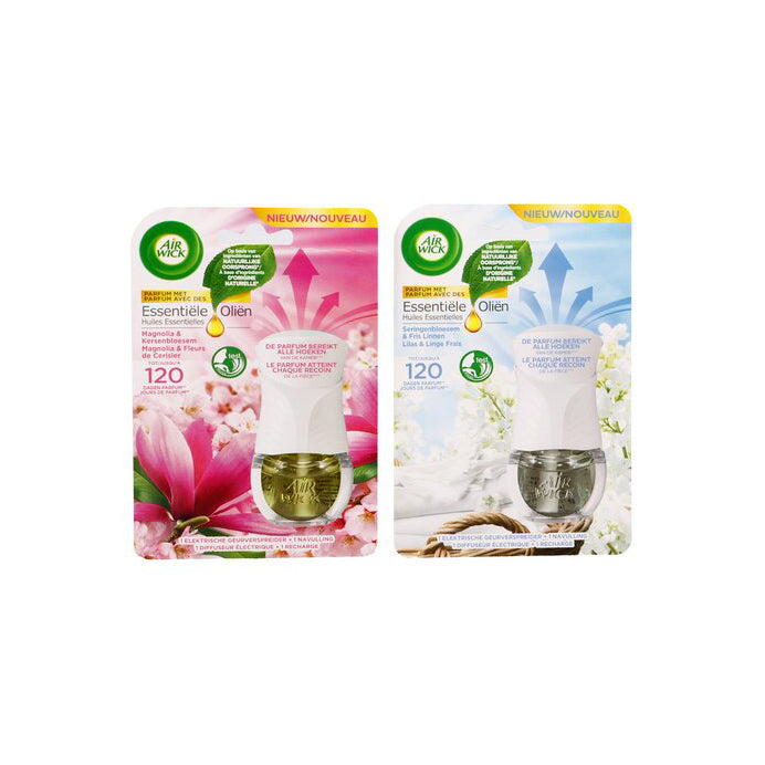AIR WICK app. él. + nav. linge frais - 19ml