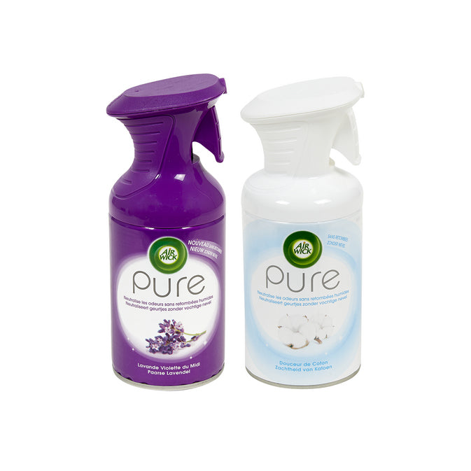 AIR WICK PURE Vaporisateur Coton - 250 ml