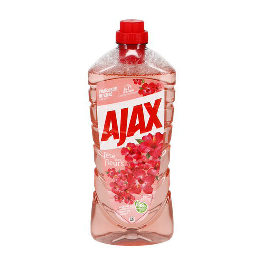 AJAX Allesreiniger Fête Fleurs Hibiscus 1,25L | Fris & Stralend