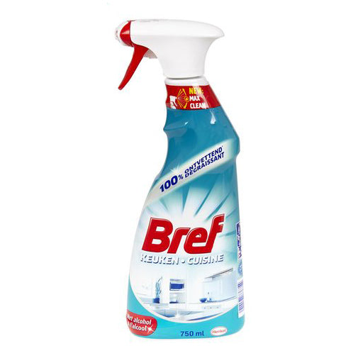 Bref Cuisine Spray 750ml – Dégraissant et Nettoyant Puissant