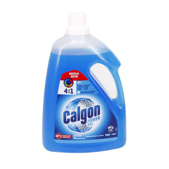 Calgon Gel 2.250L – Power Gel 4in1, Washing Machine & Fabric Protection