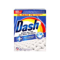 DASH Waspoeder Regular – 70 Wasbeurten, 4,2 kg | Krachtige Reiniging voor Elke Was