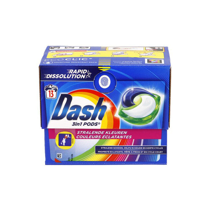 DASH Pods Radiant Colors – 13 Pieces | Radiant Colors & Powerful Cleaning