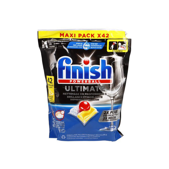 FINISH ULTIMATE dishwasher tablet lemon - 42pcs