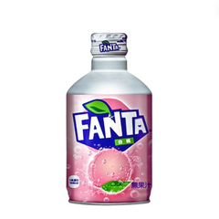 Fanta Peach American Soft Drink – 1 x 330 ml | 24 x 330 ml | Verfrissende Perziksmaak & Bruisend