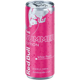 Red Bull White Peach – 1 x 250 ml | 12 x 250 ml | Verfrissende Witte Perzik Smaak & Energieboost