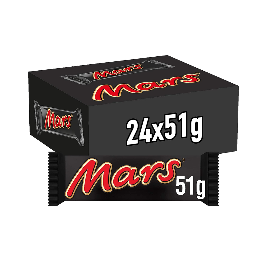 Mars Chocolat en barre 24 x 51 g