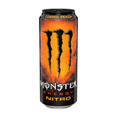 Monster Nitro Cosmic Peach – 1 x 500 ml | 12 x 500 ml |  Krachtige Energie & Verfrissende Perzik Smaak