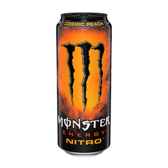 Monster Nitro Cosmic Peach – 1 x 500 ml | 12 x 500 ml |  Krachtige Energie & Verfrissende Perzik Smaak