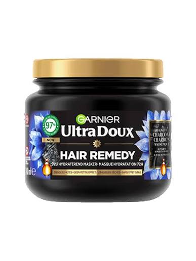 Garnier Ultra Doux Haarmasker Remède Charcoal 340 ml