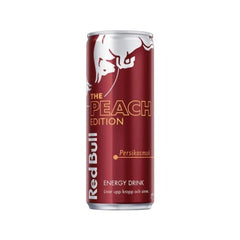 Red Bull Peach Edition – Energie & Verfrissing | 1 x 250 ml | 12 x 250 ml