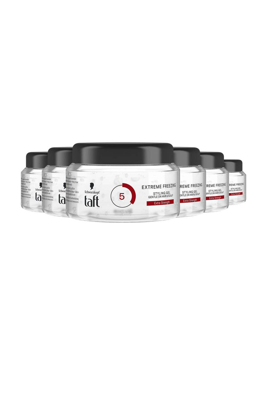 Taft Styling Gel Extreme Freezing Hold 5 250 ml — Voordeelpak 6 stuks