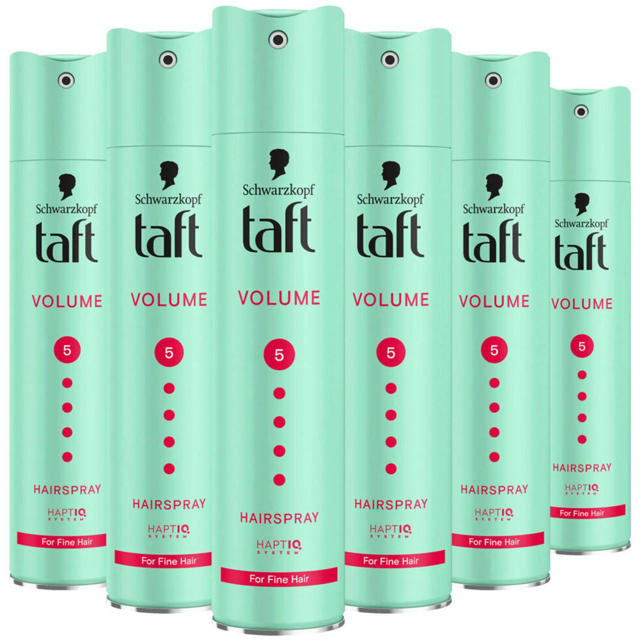 Taft Haarlak Volume 250 ml — Voordeelpak 6 stuks