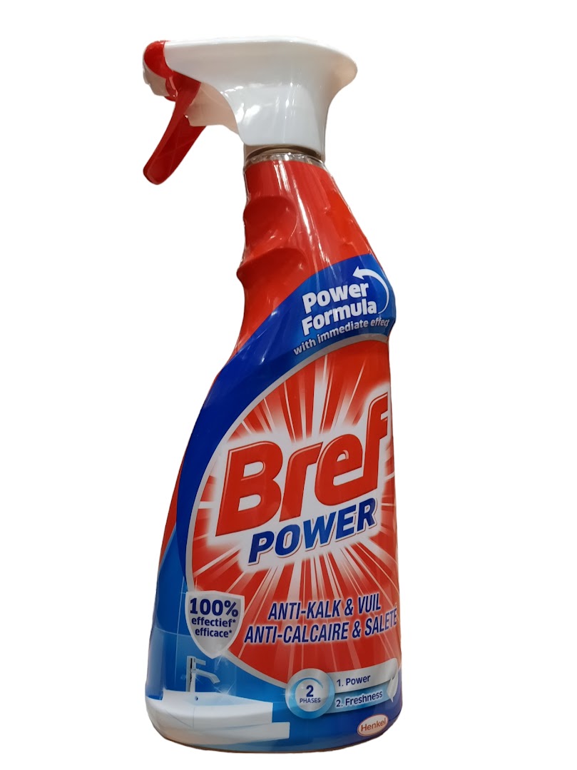 Bref Spray – 750ml – Power Anti-Limescale & Dirt – Powerful Bathroom Cleaner