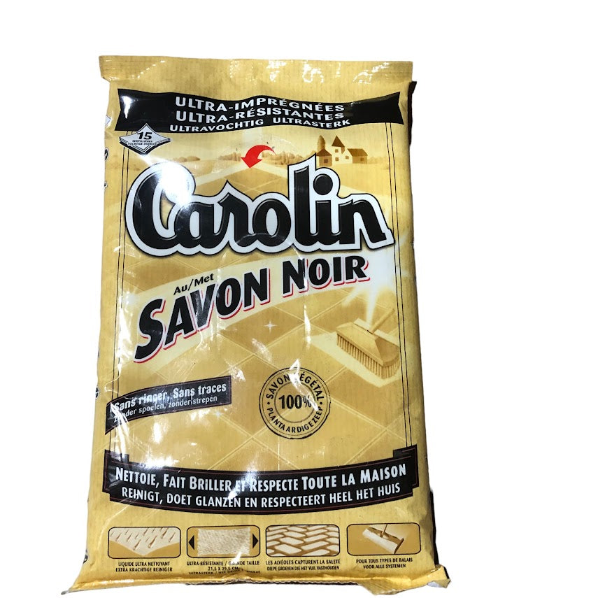 Carolin Reinigingsdoekjes 15 stuks – Anti-bacterieel, Zonder Javel, Diverse Geuren & Toepassingen