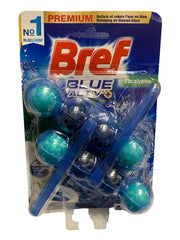 Bref WC Blok 2x50g Blue Activ Eucalyptus – Krachtige Toiletreiniger & Frisse Geur